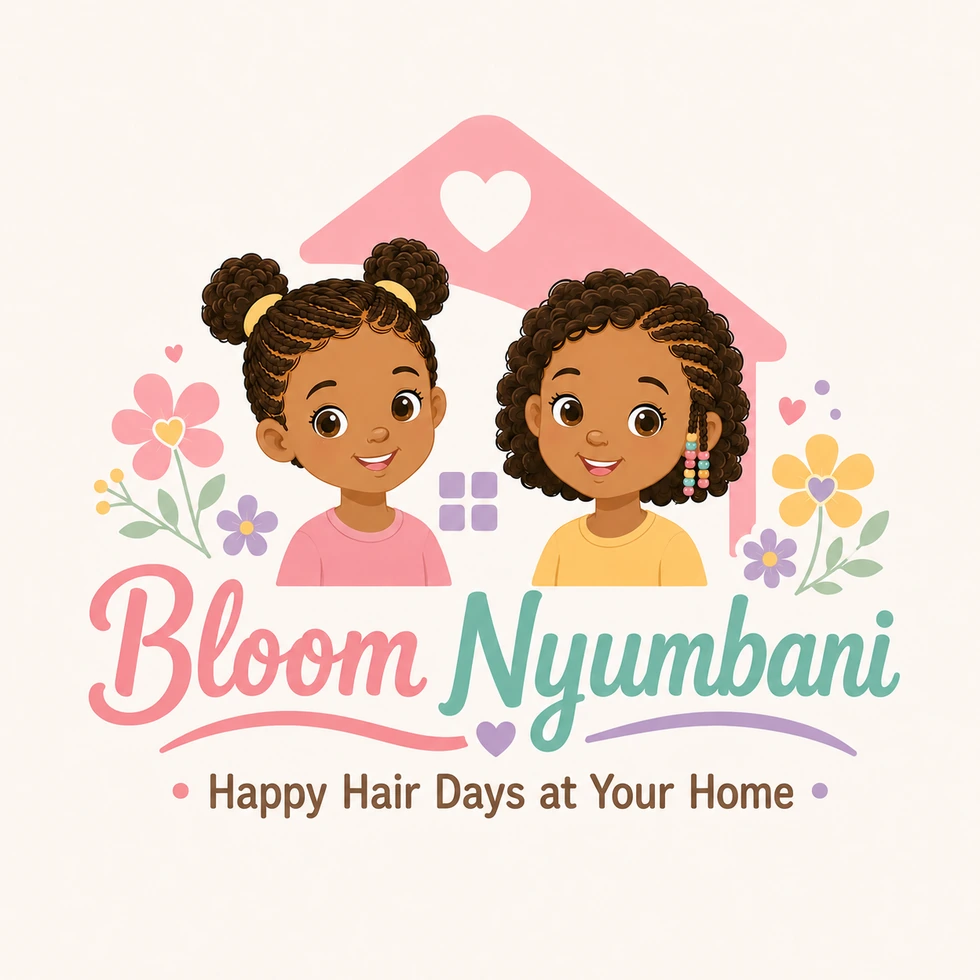 Bloom Nyumbani full illustrated logo