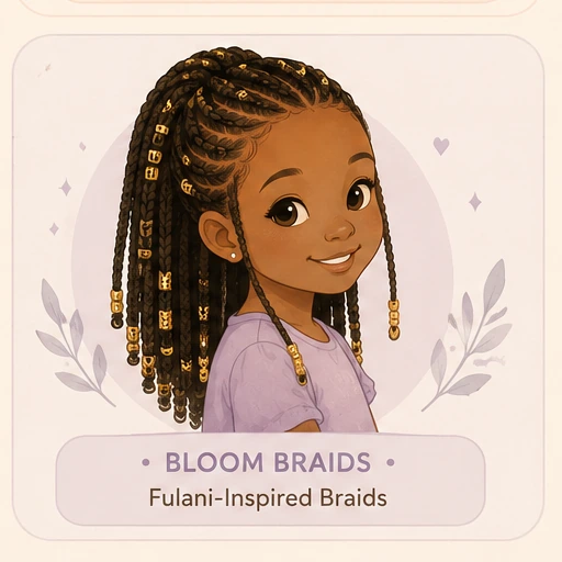 Fulani-inspired braids